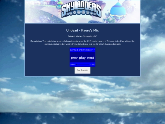 fanmixes/undeadkaorusmix screenshot
