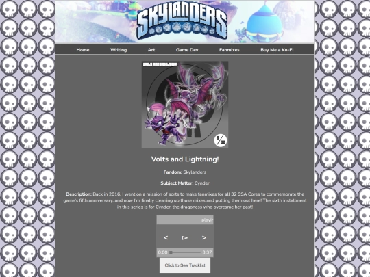 fanmixes/voltsandlightning screenshot