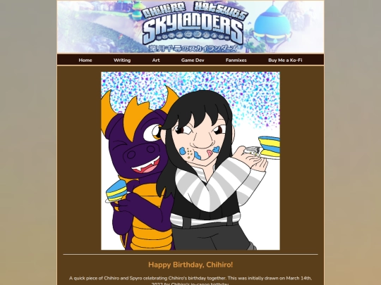 hctgartgallery/chihirobday screenshot