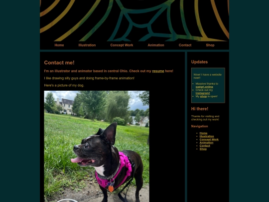 contact screenshot