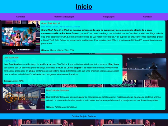 proyecto/proximos_videojuegos screenshot