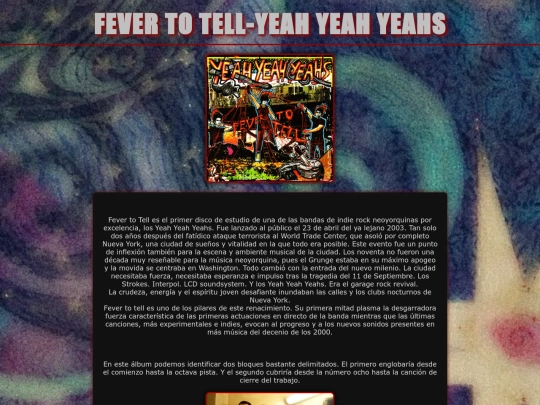 fevertotell_yeahyeahyeahs screenshot