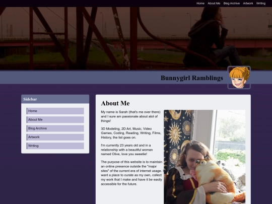 AboutMe screenshot