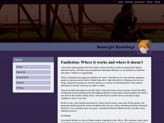 FanfictionAndArchetypes screenshot