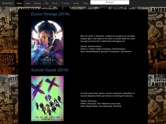 Movies screenshot