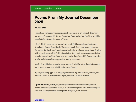 posts/2026-01-08-Poems-From-My-Journal-December-2025 screenshot