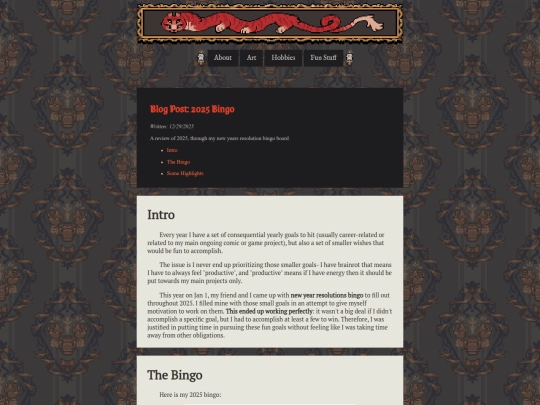 blog/bingo2025 screenshot