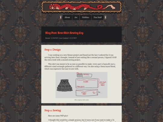 blog/bowskirt screenshot