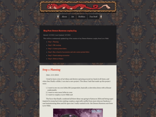 blog/demoncosplaylog screenshot