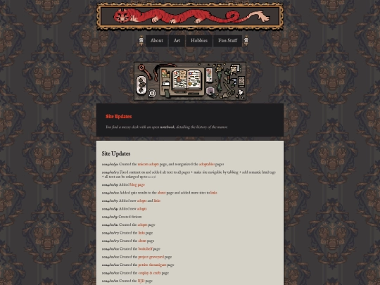 siteupdates screenshot
