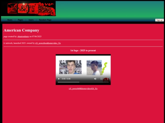 feverdreamlogos/pages/americancompany screenshot