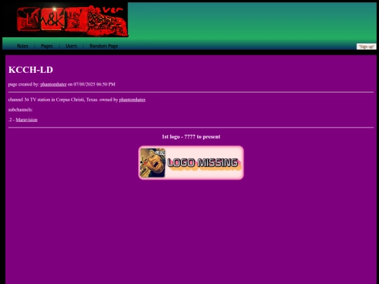 feverdreamlogos/pages/kcchld screenshot