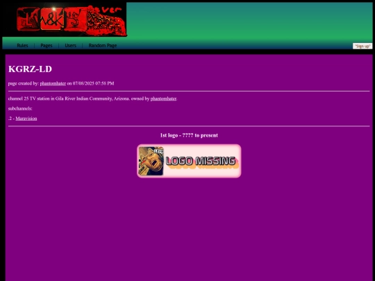 feverdreamlogos/pages/kgrzld screenshot