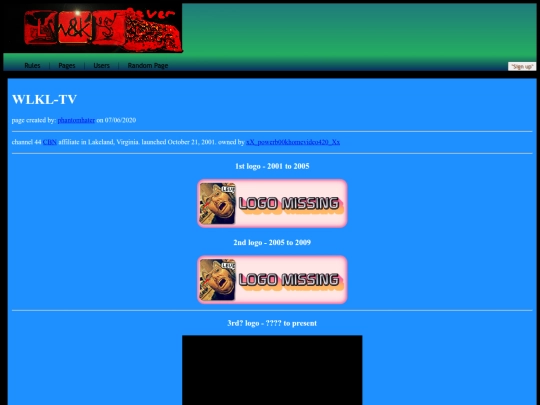 feverdreamlogos/pages/wlkltv screenshot