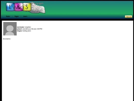 feverdreamlogos/users/template screenshot