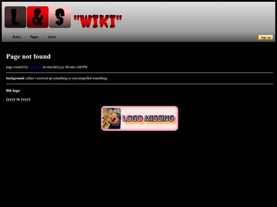 not_found screenshot