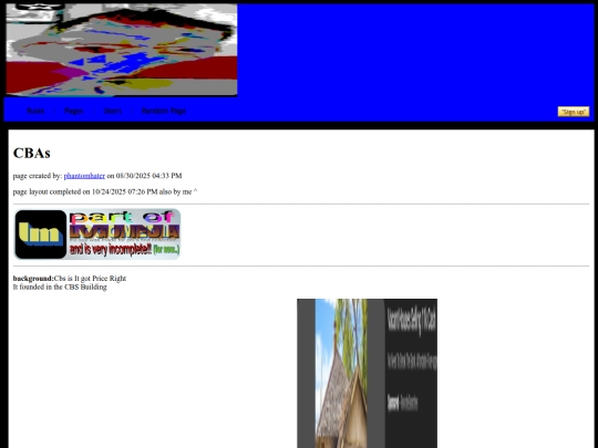pages/cbs screenshot