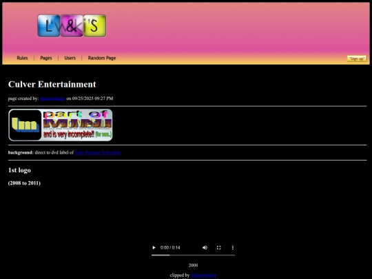 pages/culverentertainment screenshot