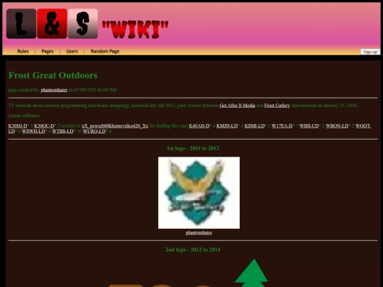 pages/frostgreatoutdoors screenshot
