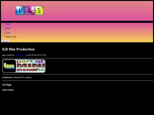 pages/kbfilmproduction screenshot