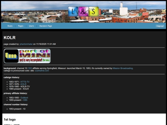 pages/kolr screenshot
