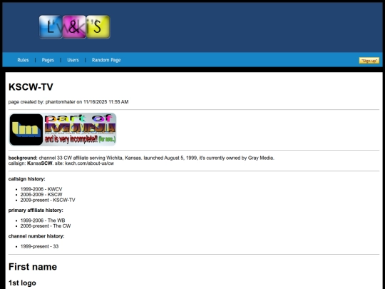 pages/kscwtv screenshot