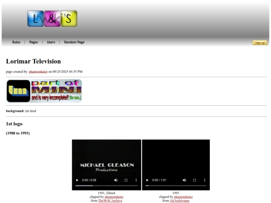pages/lorimartelevision screenshot
