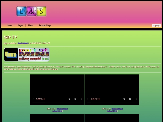 pages/szivtv screenshot