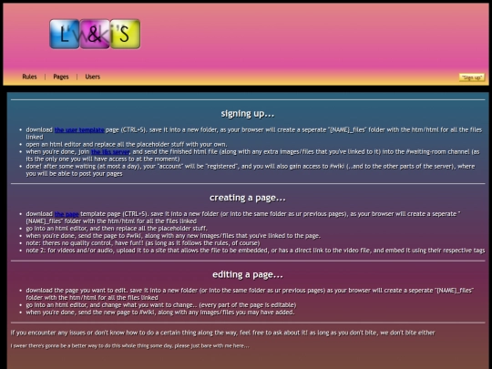 signup screenshot