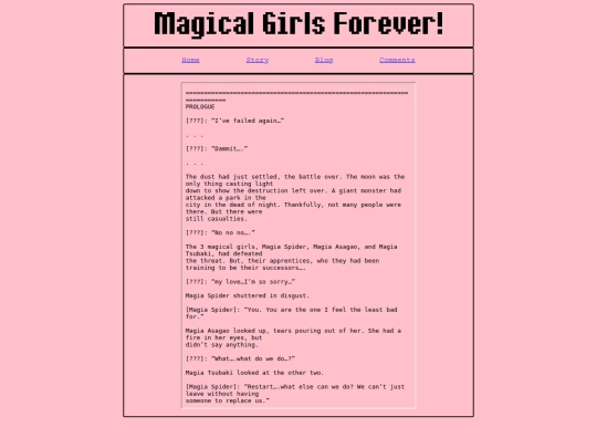 Story screenshot