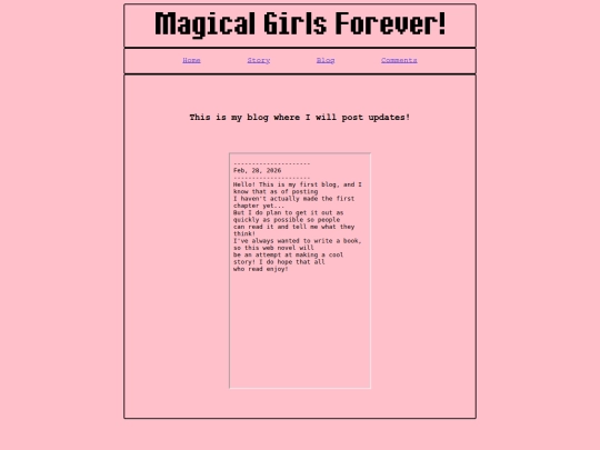 blog screenshot