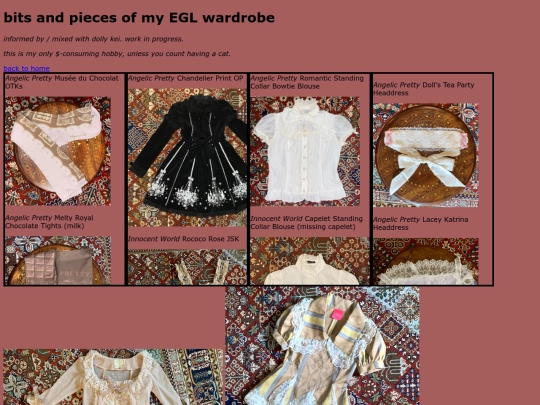 wardrobe screenshot