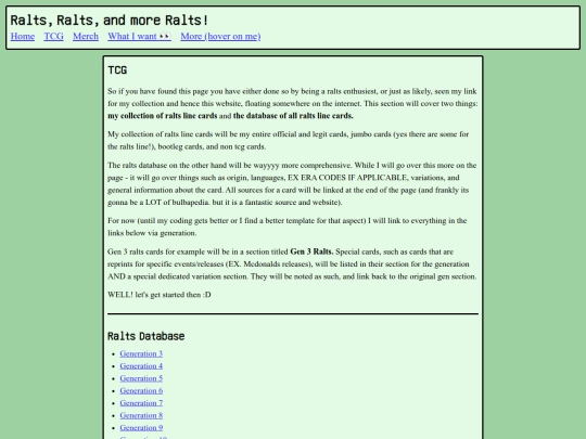 TCG screenshot