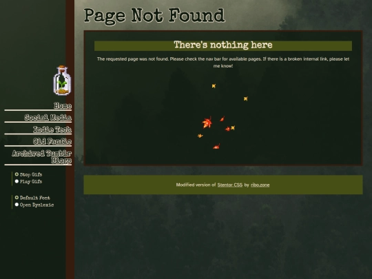 not_found screenshot