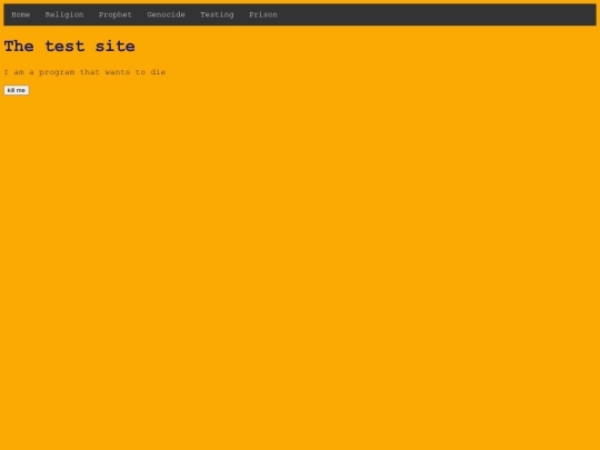 test screenshot