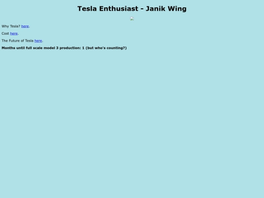 Tesla screenshot