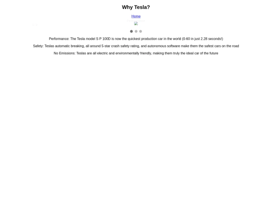 WhyTesla screenshot