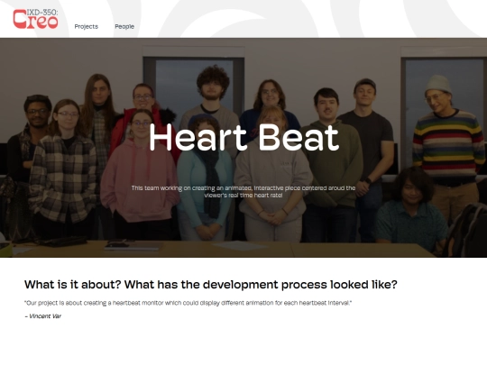 Projects/heartBeat screenshot