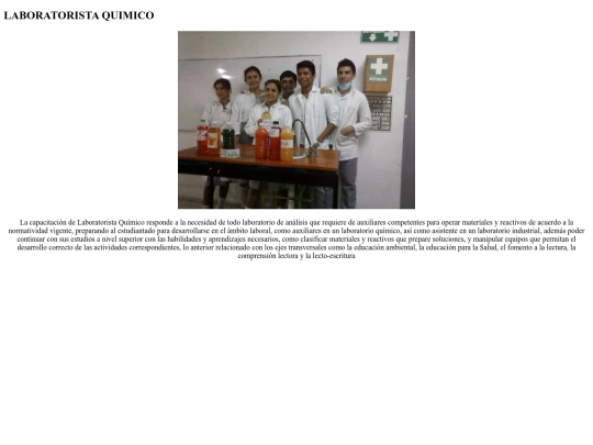 Trabajo de html/laboratoristaquimico screenshot