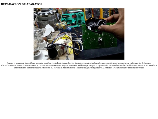 Trabajo de html/reparaciondeaparatos screenshot