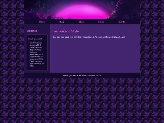 style screenshot