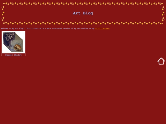 artblog screenshot