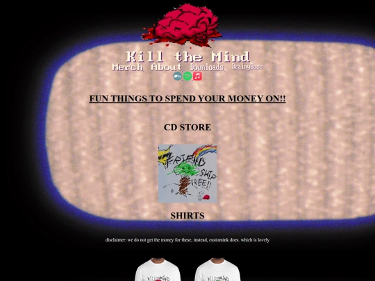 merch screenshot