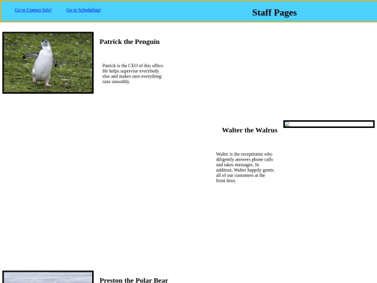 staff screenshot