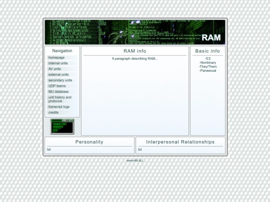 RAM screenshot
