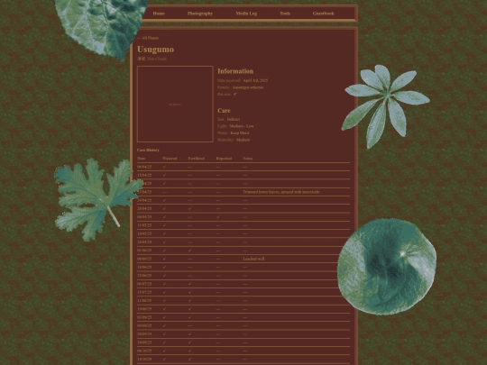 plants/usugumo screenshot