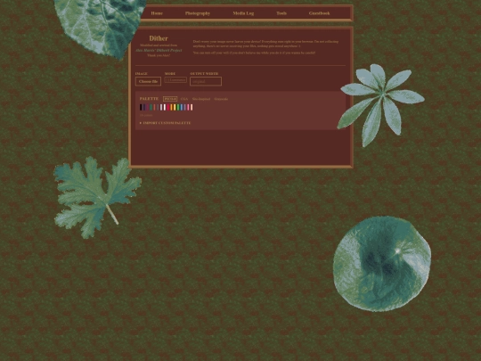 tools/dither screenshot