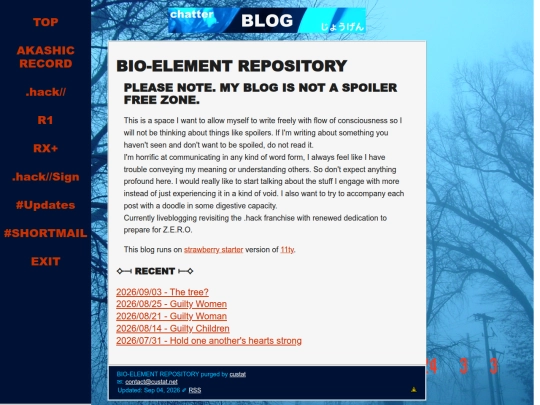 blog screenshot