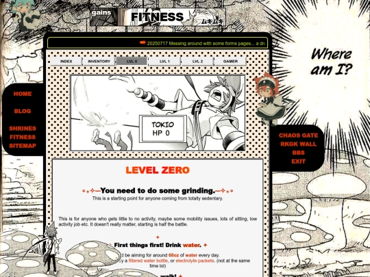 fitness/0 screenshot