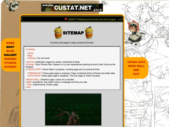 sitemap screenshot